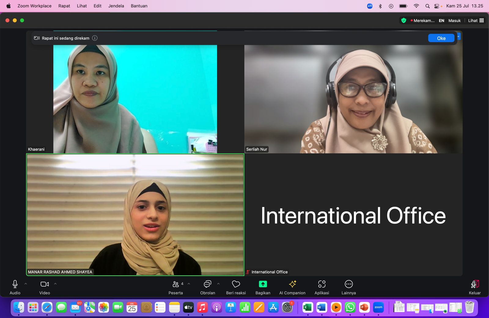 Seleksi Interview Mahasiswa Asing di UIN Alauddin Makassar
