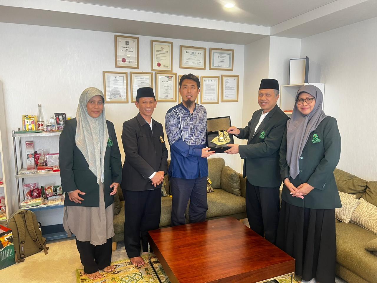 UIN Makassar dan NAHA Jepang Jajaki Kerjasama Internasional Pengembangan Industri Halal
