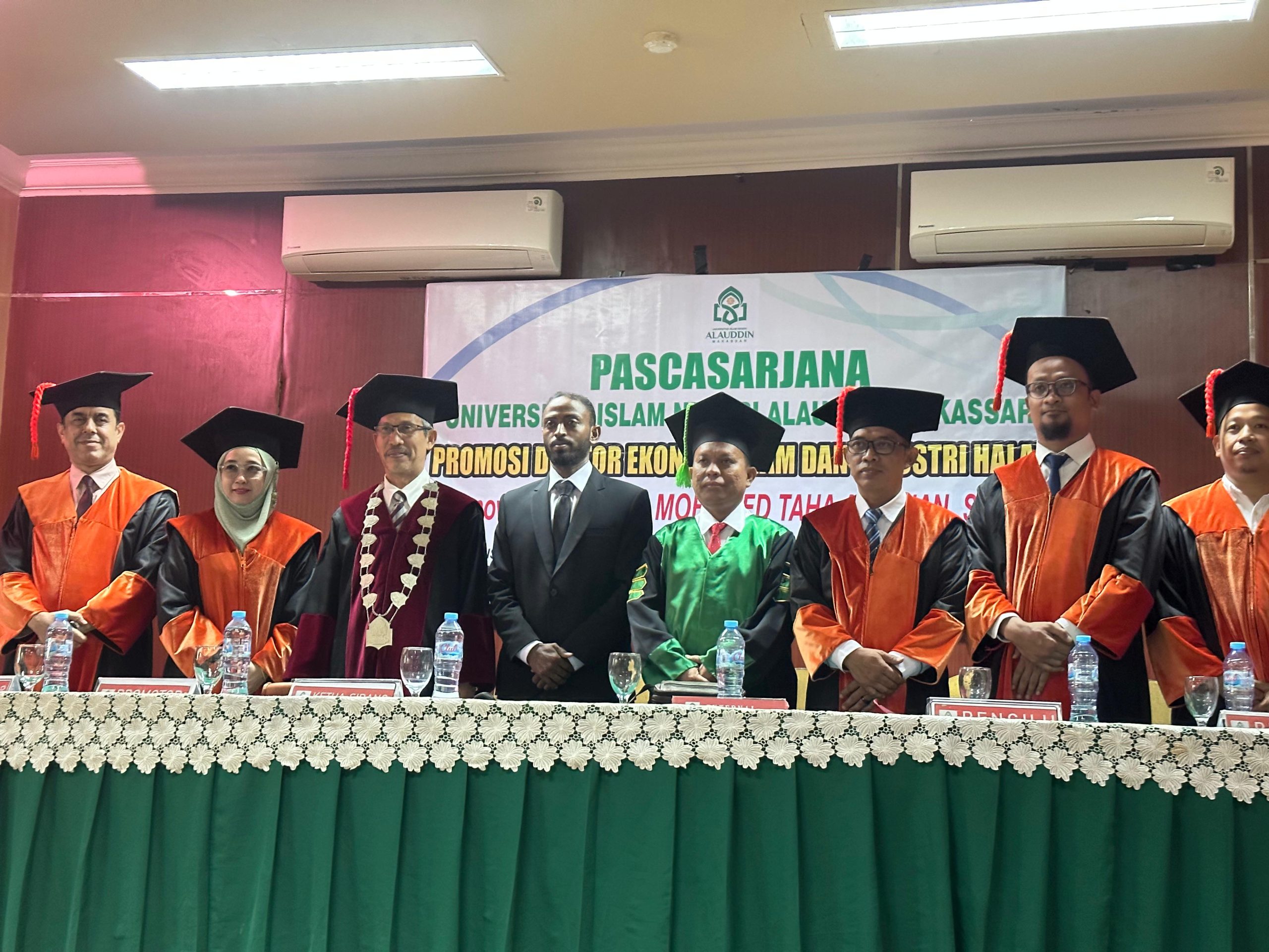International Student From Sudan, Omer Mohamed Taha Alkanan Achieved Doctoral Promotion