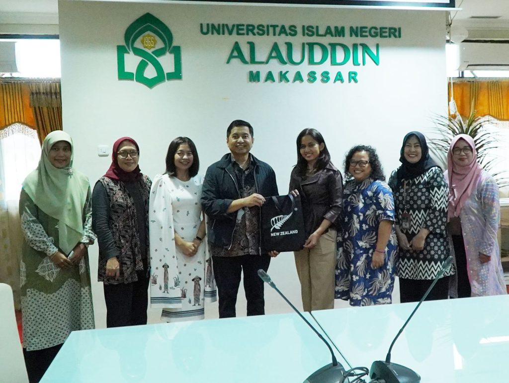 Rector UIN Alauddin Makassar Met Representatives from Manaaki New Zealand Scholarships